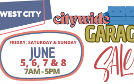 Midwest City Citywide Garage Sale Graphic June 5-8 2025