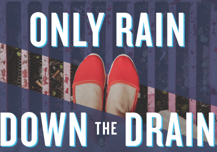 Stormwater Quality Only Rain Down the Drain Public Education Image