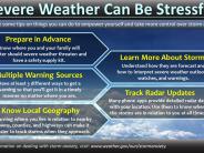 Information about severe weather anxiety