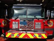 Fire engine 4 front view