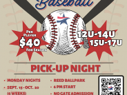 Midwest City Sandlot Baseball Fall 2025 Flyer