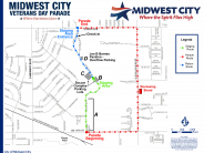 2024 Parade Route Map