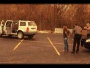 Officers Detain Woman At Gunpoint
