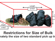 Bulk Size Restrictions