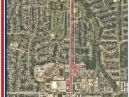 Midwest Blvd service interruption map