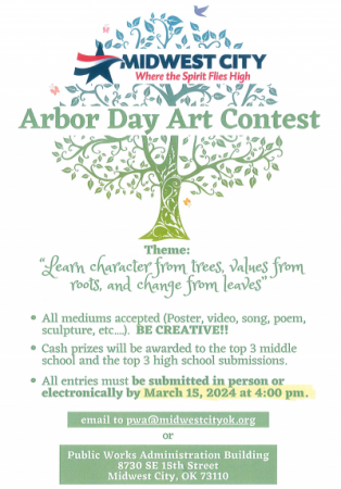 2024 Arbor Day Art Contest