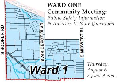 Ward One Meeting Graphlic