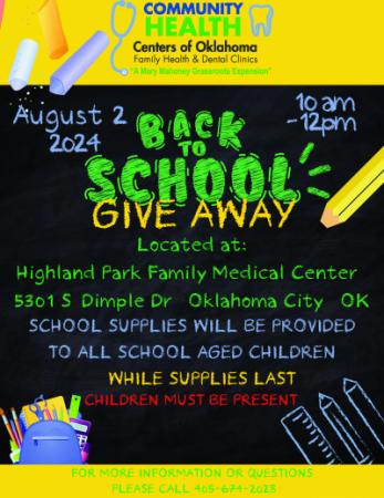 Back to school give away