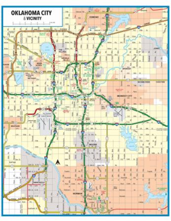OKC Metro Map
