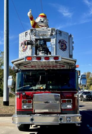 Sparky On Truck 1