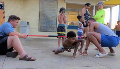 Limbo at Pool Party