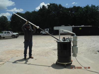 Recycling fluorescent tubes