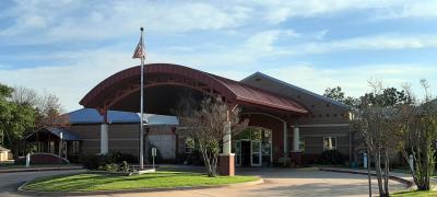 Midwest City Senior Center front facade