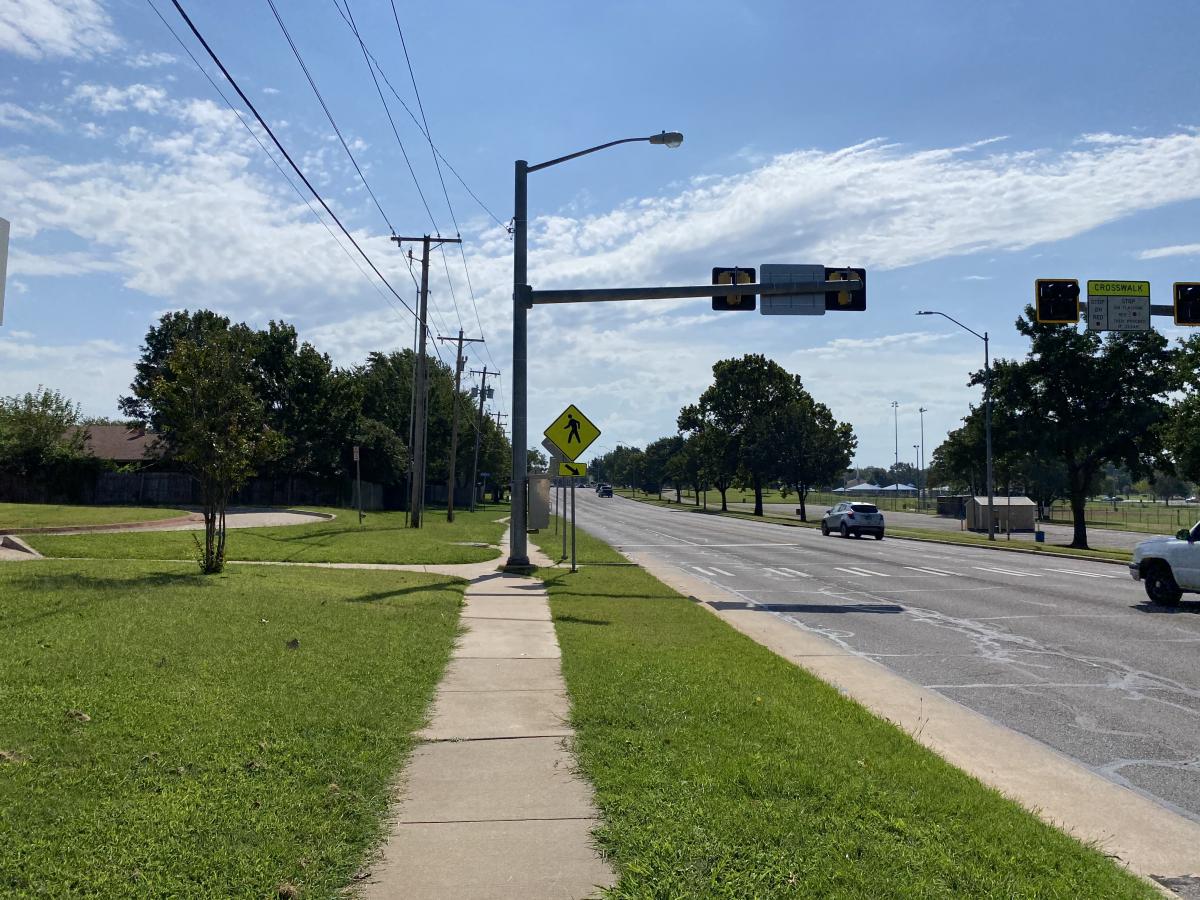 HAWK crosswalk