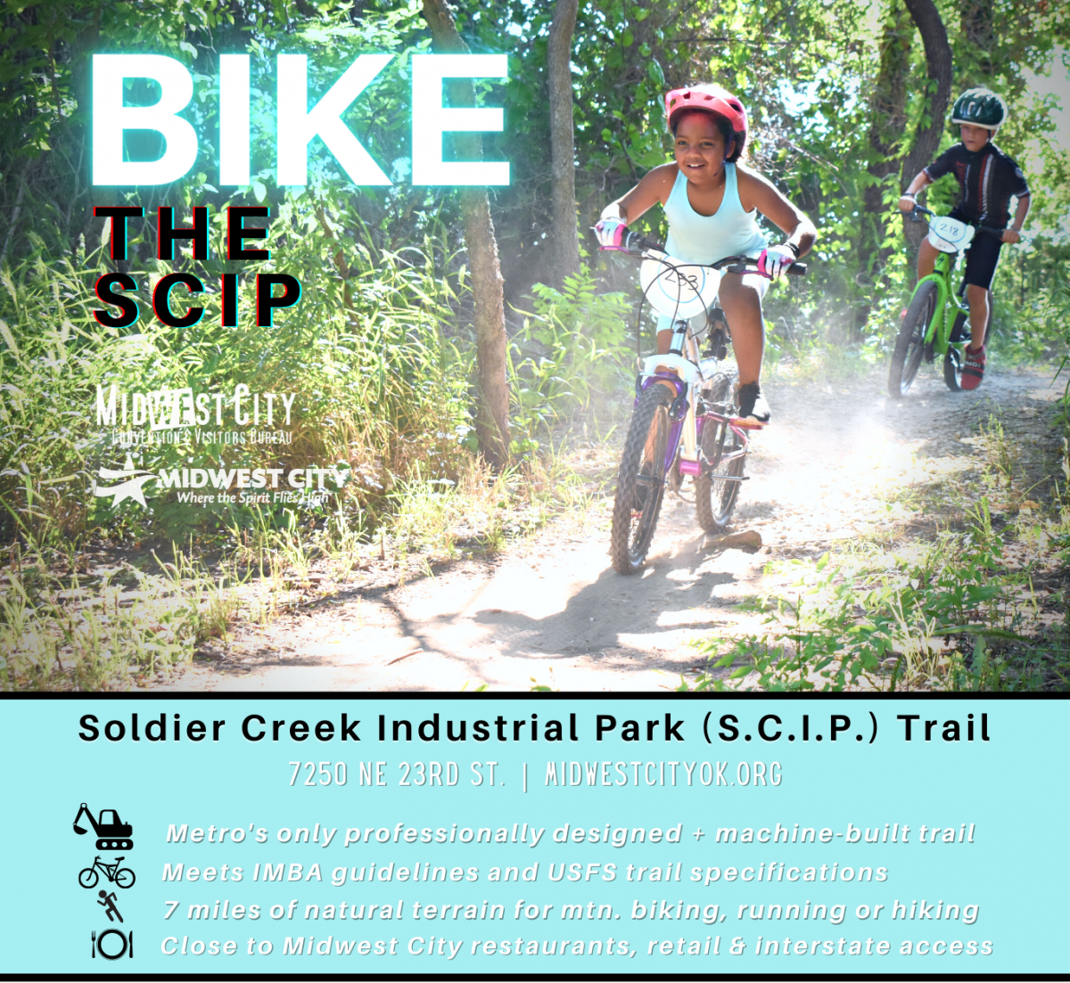 Riding At Soldier Creek Industrial Park Trails