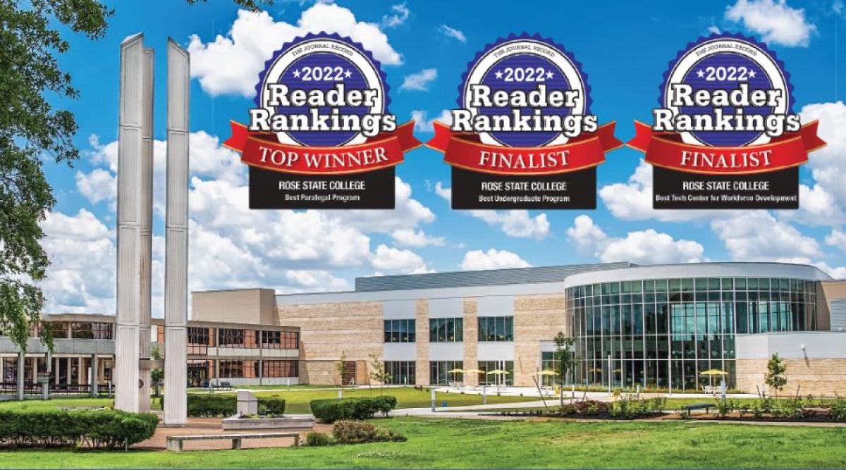 Rose State College is an Award-Winning Institution!