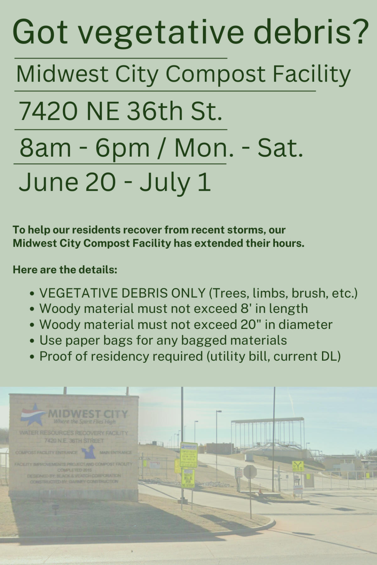 Vegetative Storm Debris