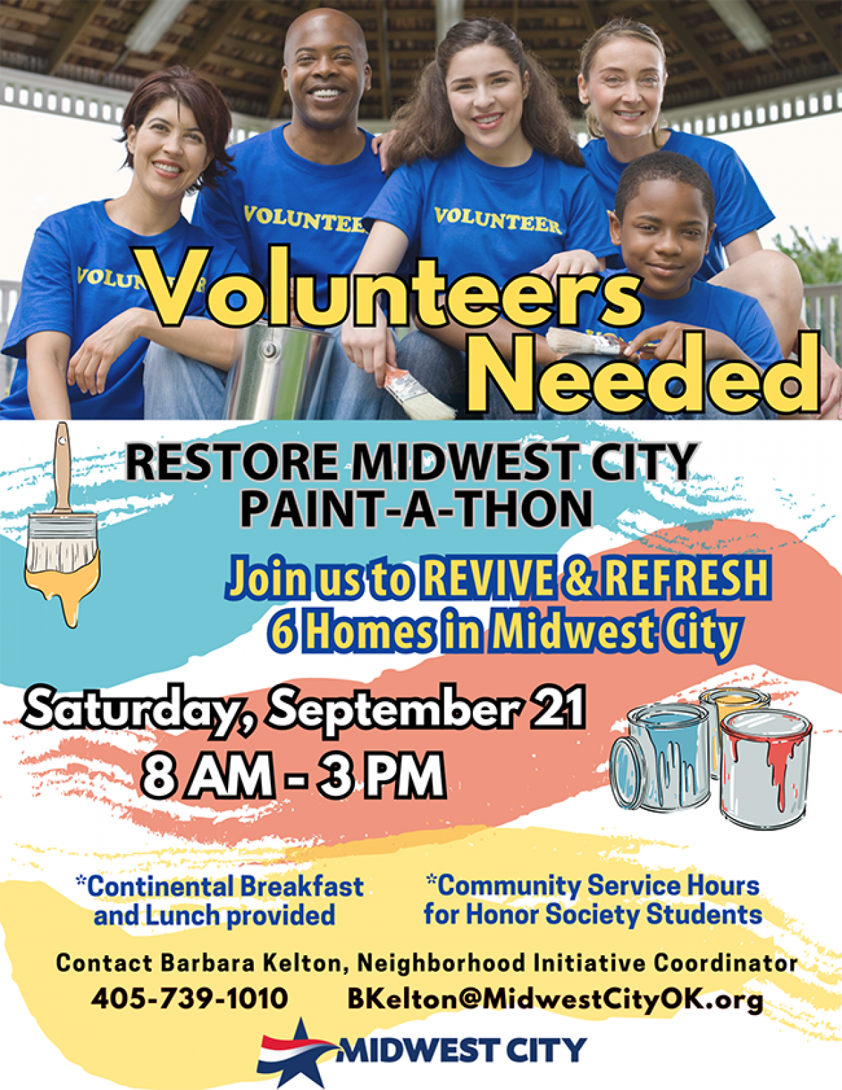 Restore Midwest City volunteer information