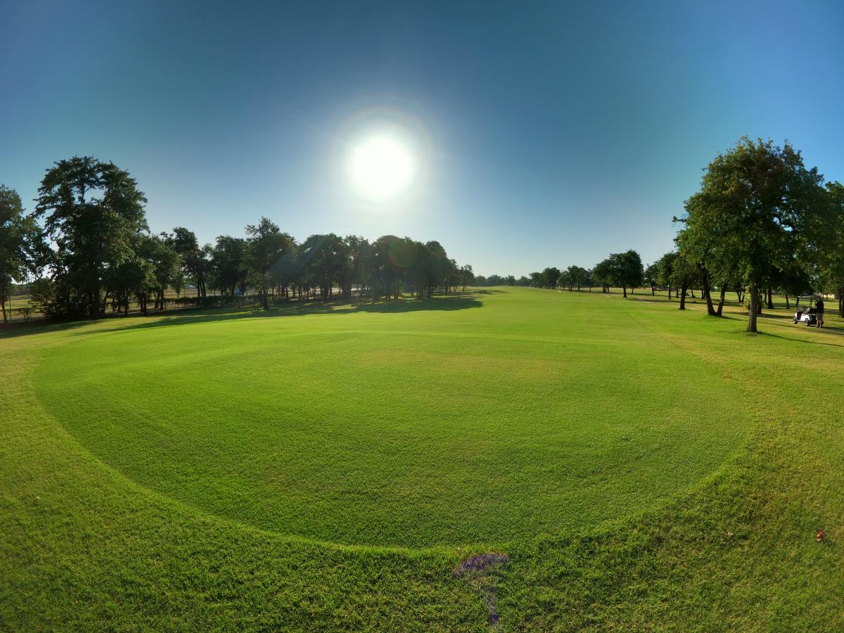 New fairway on the front 9 at John Conrad Regional Golf Course