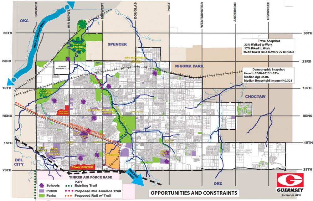 Trails Master Plan  Midwest City Oklahoma