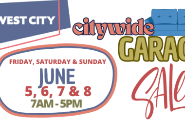 Midwest City Citywide Garage Sale Graphic June 5-8 2025